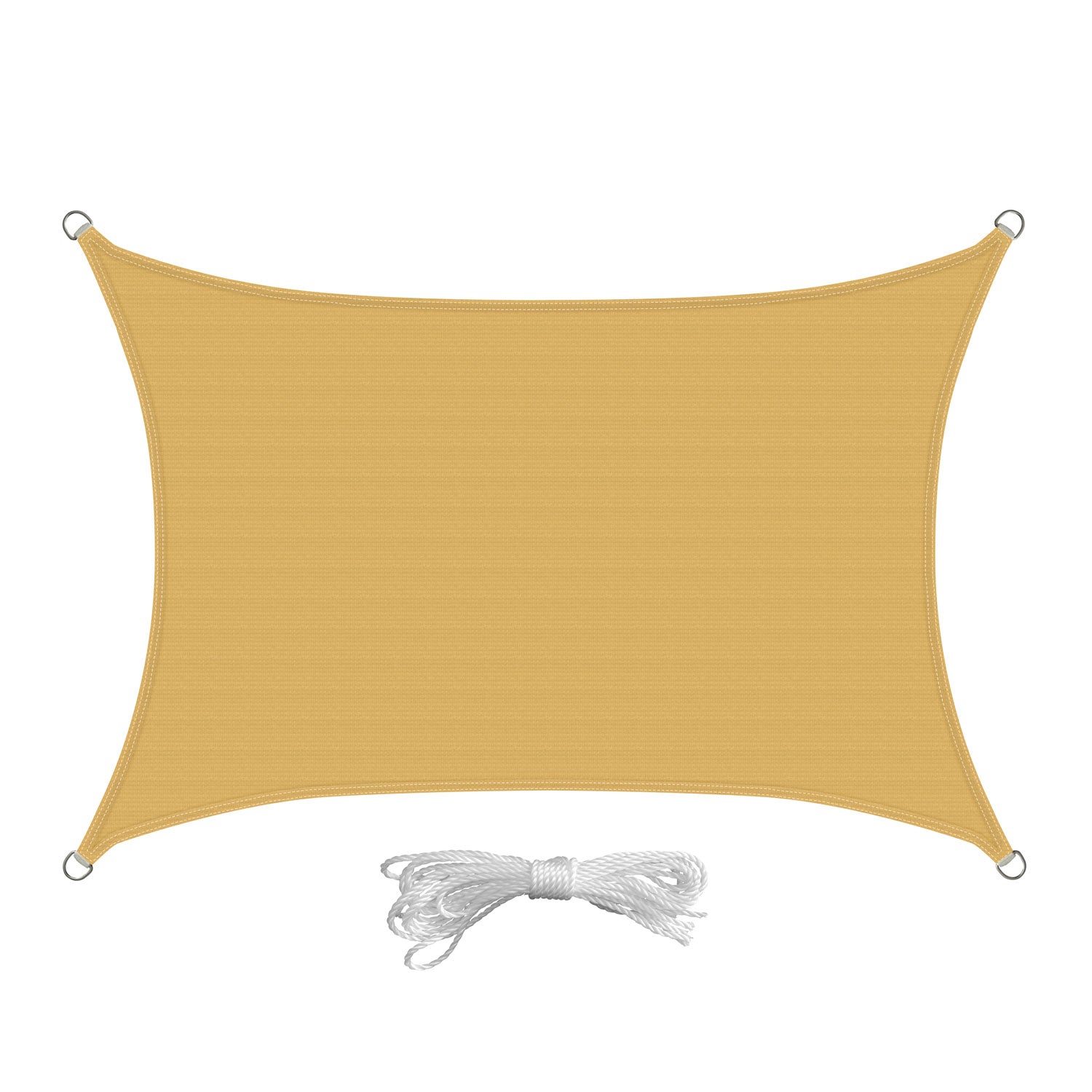 San Miguel - Vela ombreggiante rettangolare 360x280 cm in PE 180g/m²