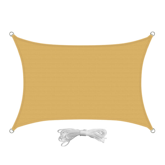 Santa Barbara - Vela ombreggiante rettangolare 600x400 cm in PE 180g/m²