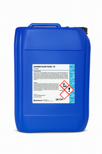 Ipoclorito Di Sodio 15% Superchlor Pool15 25 Kg Disinfettante Acqua Piscina PIS04665P