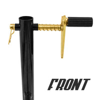 Coppia Cavalletto Anteriore Posteriore Moto Alzamoto Piastre Regolabili