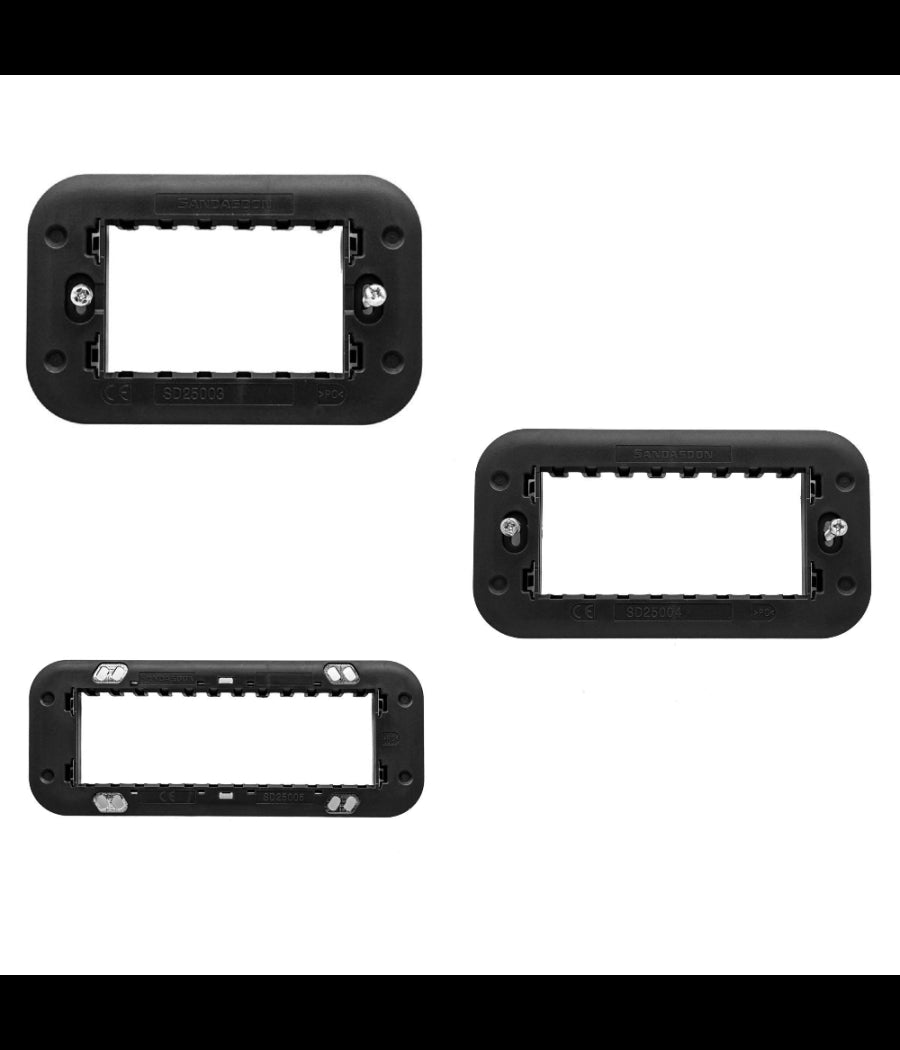 Supporto 3m 4m 6m Per Scatole 3 4 6 Moduli Compatibile Bticino Axolute         