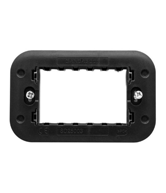 Supporto 3m 4m 6m Per Scatole 3 4 6 Moduli Compatibile Bticino Axolute   -3 Fori     -