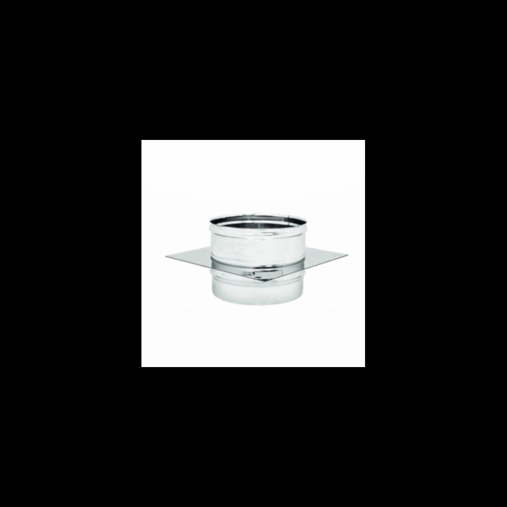 Supporto a solaio mf da 80mm in acciaio aisi 304