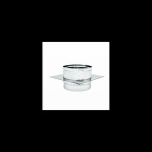 Supporto a solaio mf da 80mm in acciaio aisi 304