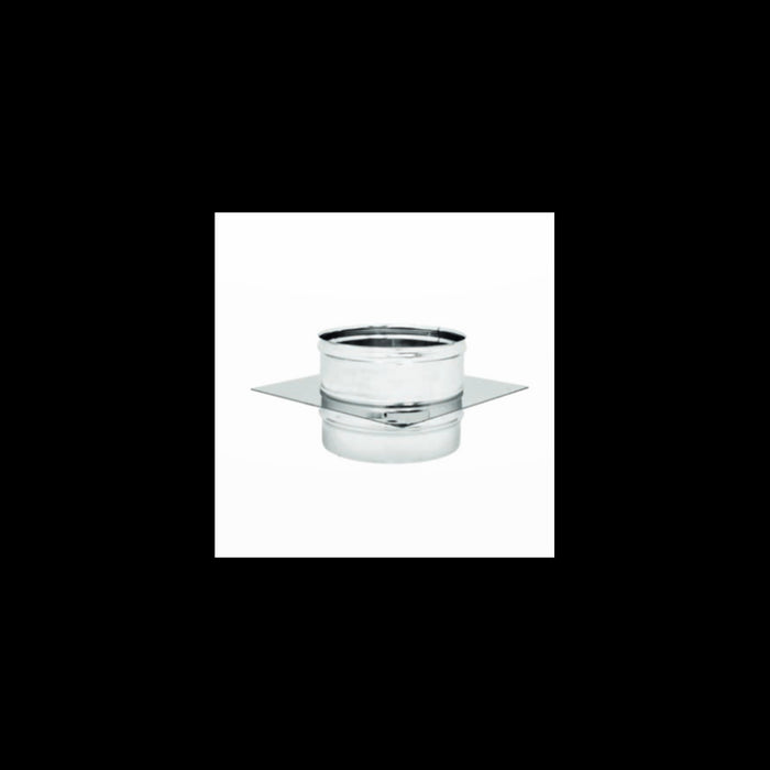 Supporto a solaio mf da 80mm in acciaio aisi 304