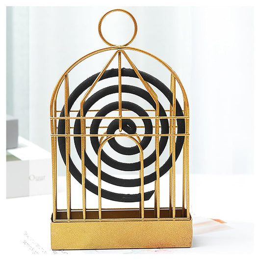 Trade Shop - Supporto A Spirale Per Zanzare Porta Bobine Contenitore Portatile Con Manico Casa Esterno -