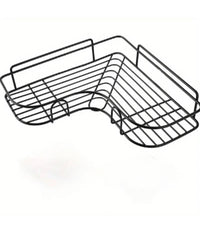 Supporto Angolare Da Parete Mensola Da Appendere Senza Punzonatura Bagno Cucina         