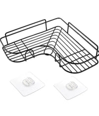 Supporto Angolare Da Parete Mensola Da Appendere Senza Punzonatura Bagno Cucina         