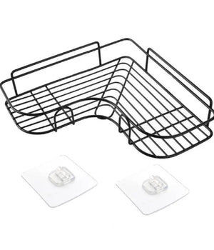 Supporto Angolare Da Parete Mensola Da Appendere Senza Punzonatura Bagno Cucina         