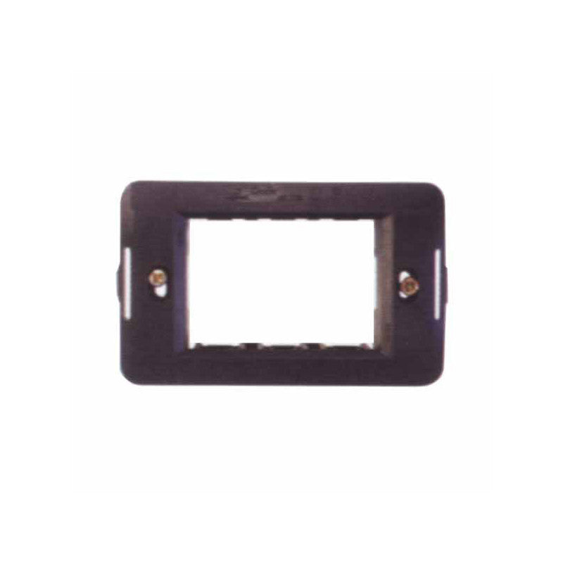 Supporto Coprinterruttori Millenium 3P Nero