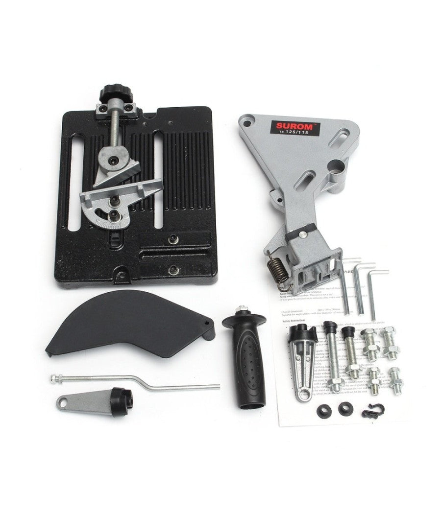 Supporto Da Banco Per Mini Smerigliatrice Angolare 125/115 Troncatrice Metallo         