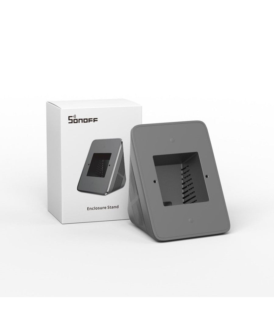 Supporto Da Tavolo Adatto Per Nspanel E Nspanel Pro Sonoff Colore Grigio Standb         