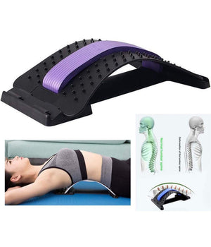Supporto Massaggiatore Per La Schiena Waist Stretch Supporto Lombare Regolabile         