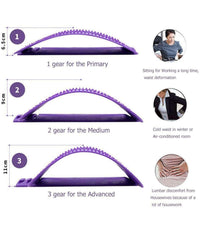 Supporto Massaggiatore Per La Schiena Waist Stretch Supporto Lombare Regolabile         