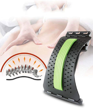 Supporto Massaggiatore Per La Schiena Waist Stretch Supporto Lombare Regolabile         