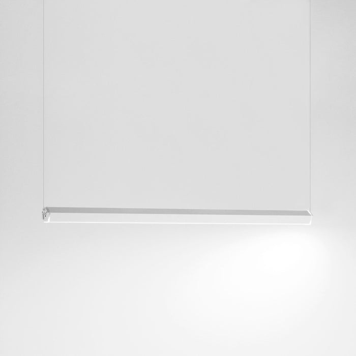 Pencil staffa sospensione orizzontale Zafferano - Accessorio lampada a sospensione Bianco