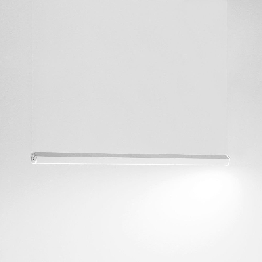 Pencil staffa sospensione orizzontale Zafferano - Accessorio lampada a sospensione Grigio Scuro