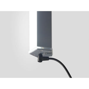 Pencil staffa sospensione verticale Zafferano - Accessorio lampada a sospensione Grigio Scuro