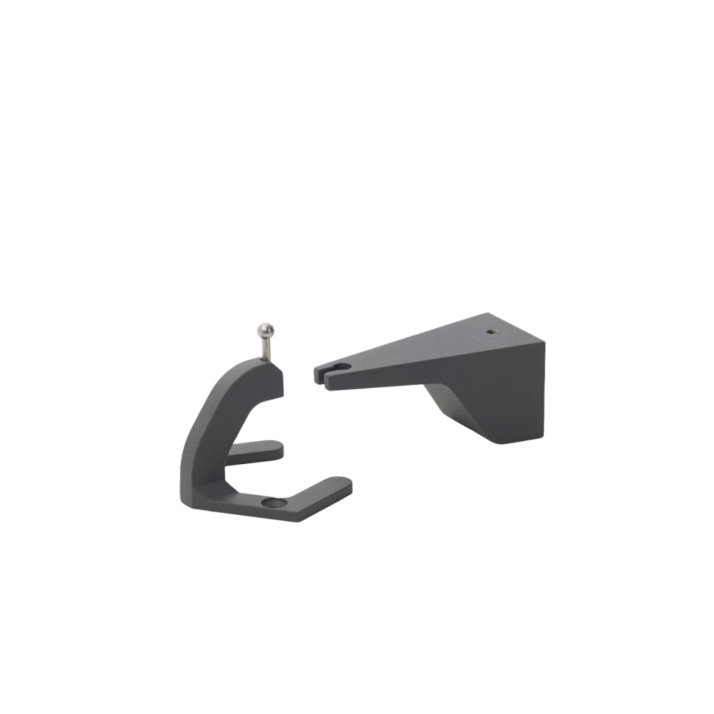 Pencil supporto parete verticale Zafferano - Accessorio applique con rotazione 360 gradi Bianco