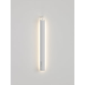 Pencil supporto parete verticale Zafferano - Accessorio applique con rotazione 360 gradi Bianco