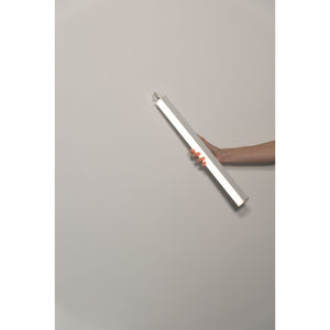 Pencil supporto parete verticale Zafferano - Accessorio applique con rotazione 360 gradi Bianco