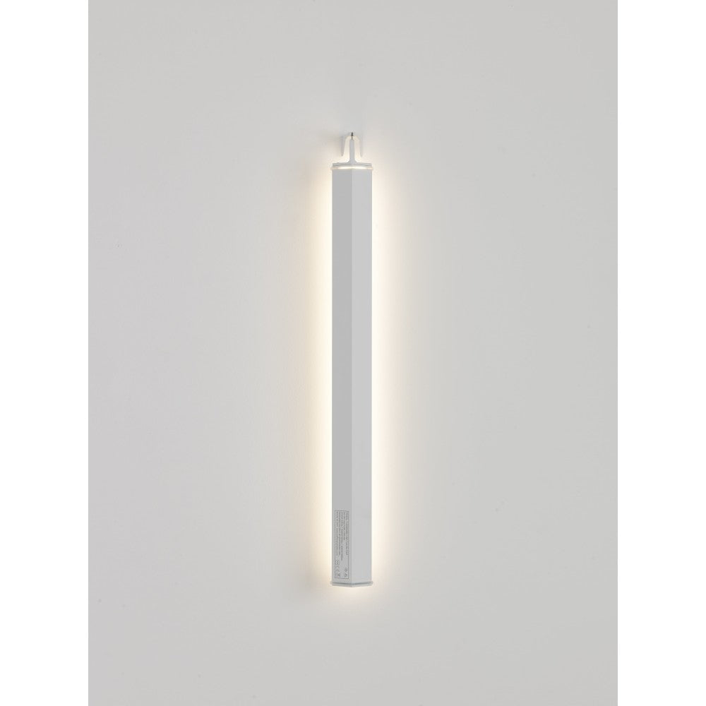 Pencil supporto parete verticale Zafferano - Accessorio applique con rotazione 360 gradi Grigio Scuro