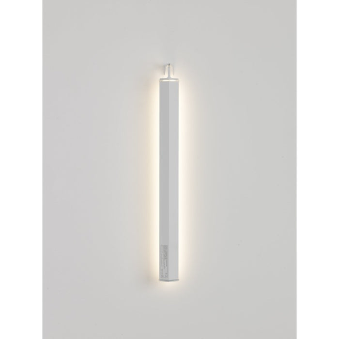 Pencil supporto parete verticale Zafferano - Accessorio applique con rotazione 360 gradi Grigio Scuro