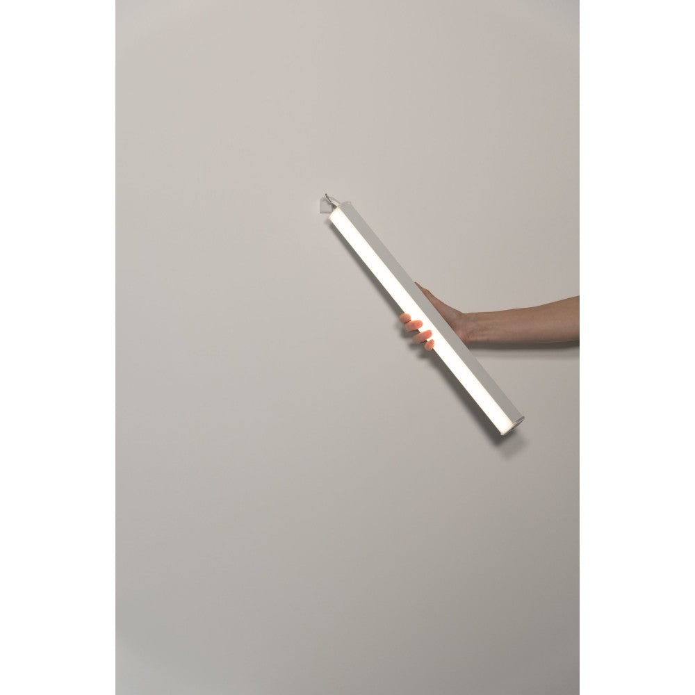 Pencil supporto parete verticale Zafferano - Accessorio applique con rotazione 360 gradi Corten