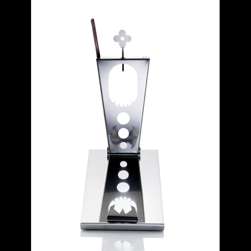 Supporto per prosciutto pieghevole ZEN – acciaio inox con coltello incluso