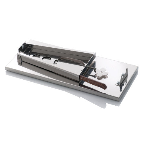 Supporto per prosciutto pieghevole ZEN – acciaio inox con coltello incluso