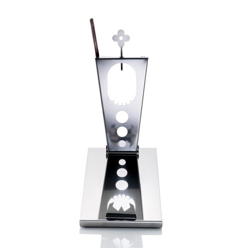 Supporto per prosciutto pieghevole ZEN – acciaio inox con coltello incluso