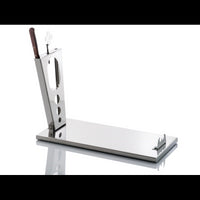 Supporto per prosciutto pieghevole ZEN – acciaio inox con coltello incluso