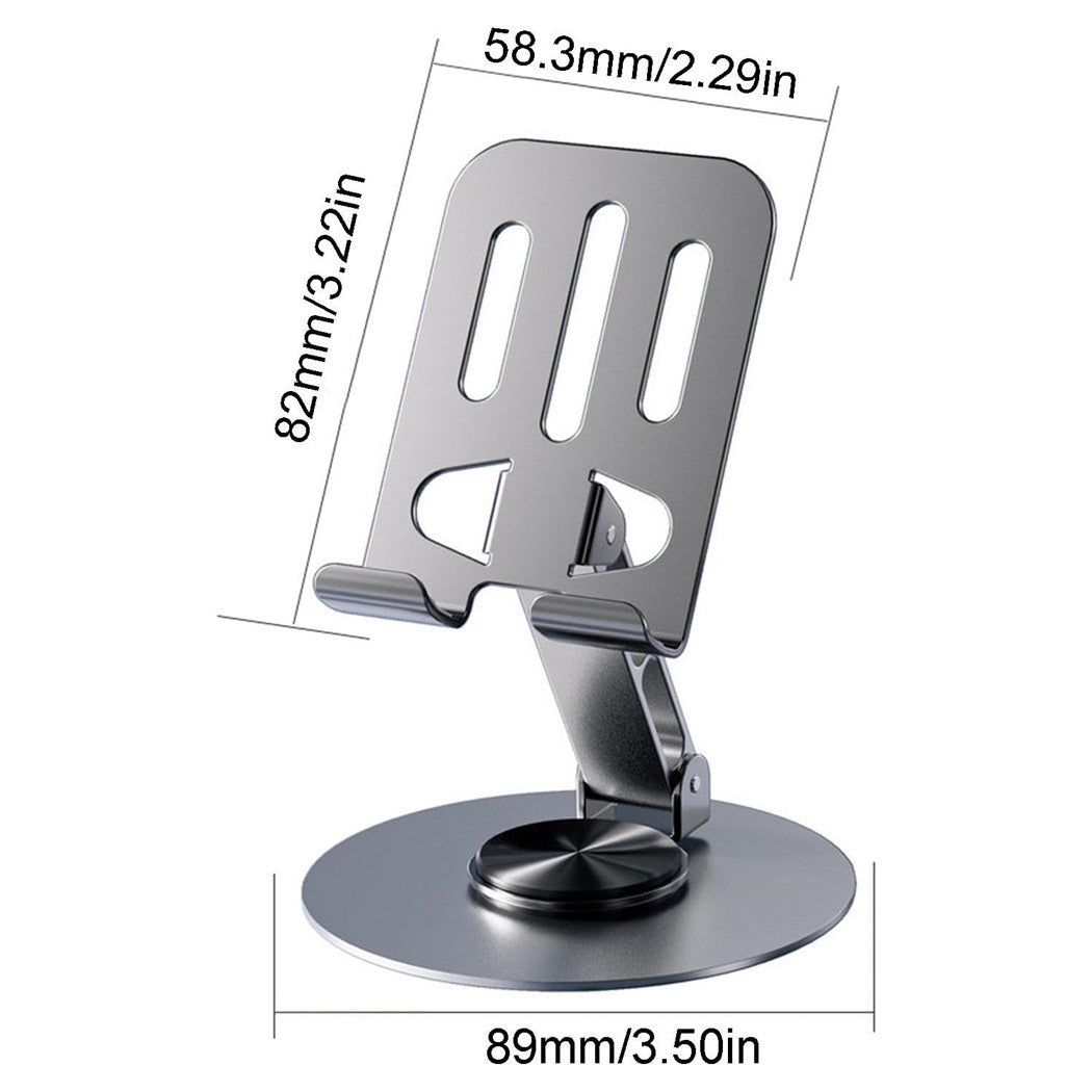 Trade Shop - Supporto Per Telefono Cellulare Con Rotazione A 360 Gradi Regolabile Da Scrivania -