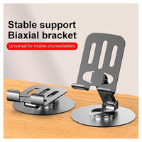 Trade Shop - Supporto Per Telefono Cellulare Con Rotazione A 360 Gradi Regolabile Da Scrivania -