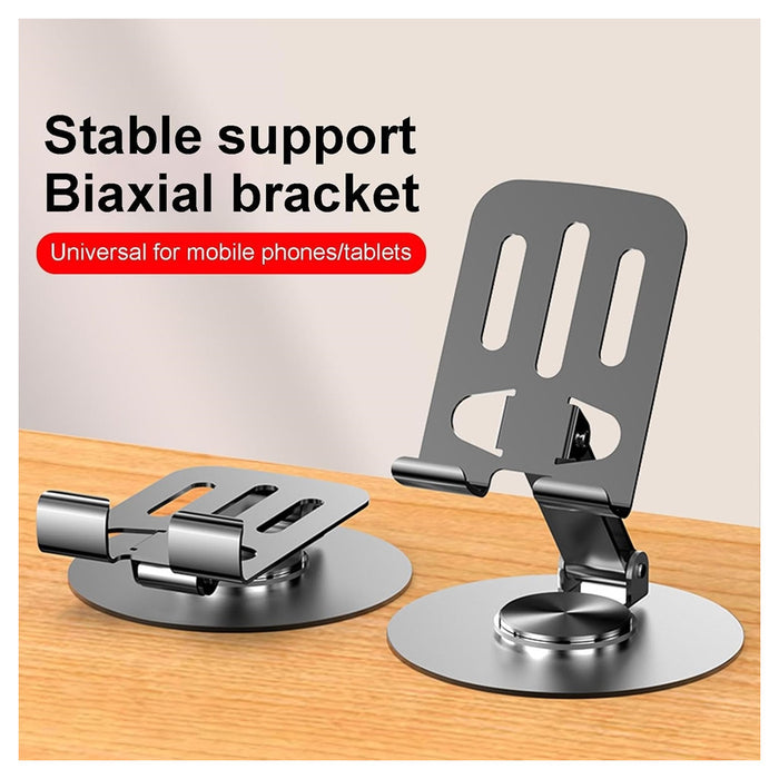 Trade Shop - Supporto Per Telefono Cellulare Con Rotazione A 360 Gradi Regolabile Da Scrivania -