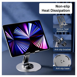 Trade Shop - Supporto Per Telefono Cellulare Con Rotazione A 360 Gradi Regolabile Da Scrivania -