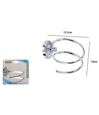 Supporto Porta Phon Asciugacapelli Fissaggio A Parete Muro Moderno Bagno 79806         