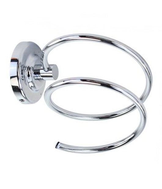 Supporto Porta Phon Asciugacapelli Fissaggio A Parete Muro Moderno Bagno 79806         