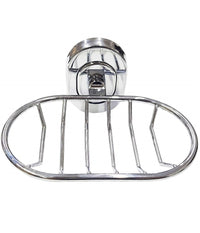 Supporto Porta Sapone Saponetta Piattino  69186 Acciaio 13x7x11cm Muro Parete         