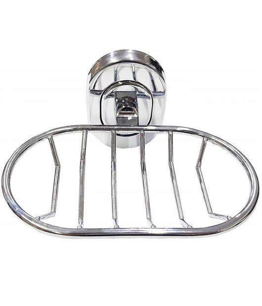 Supporto Porta Sapone Saponetta Piattino  69186 Acciaio 13x7x11cm Muro Parete         