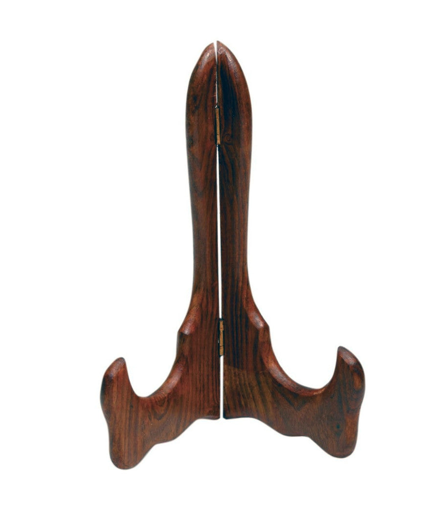 Supporto Reggi Porta Piatti Piatto Quadro Da 33 X 15,5 Cm In Legno Laccato         