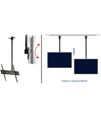 Supporto Staffa Tv Televisore Lcd Plasma Led Da 20 A 55 Pollici Da Soffitto 807a         