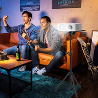 Supporto a treppiede per proiettore con altezza regolabile vassoio inclinabile, Supporto per laptop multifunzionale-Forniture per presentazioni