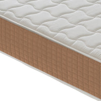 Materasso Piazza e Mezza 120x190 in memory foam, altezza 20 cm, 5 cm di memory foam, 7 zone di comfort