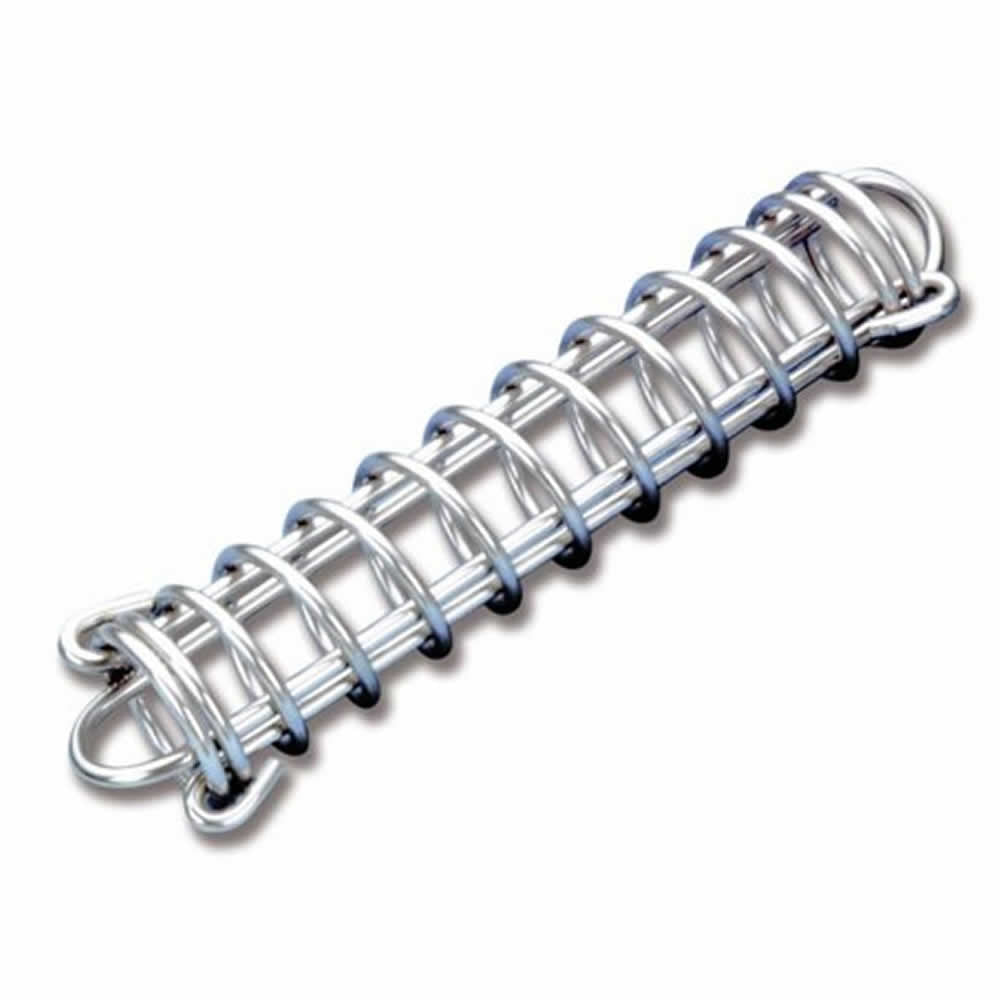 Molla per ormeggio in acciaio lunghezza mm 270 molla in acciaio inox per barca