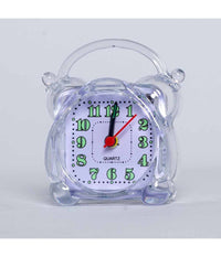 Sveglia Analogica Orologio Alarm Clock Luce Notturna Funzione Muto Tavolo Tx-9122         