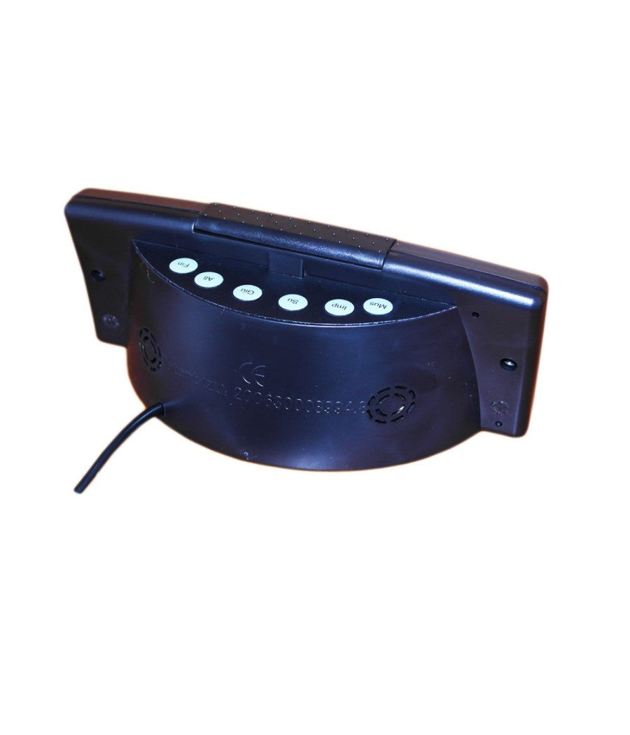 Sveglia Digitale Elettrica Orologio Luce Led Con Data Giorno Temperatura         