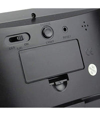 Sveglia Orologio Da Tavolo Ampio Display Lcd Retro Illuminato A Led         