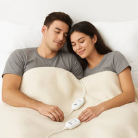 Termocoperta elettrica in lana sintetica zephir con sicurezza e comfort *** numero posti 2 piazze, confezione 1