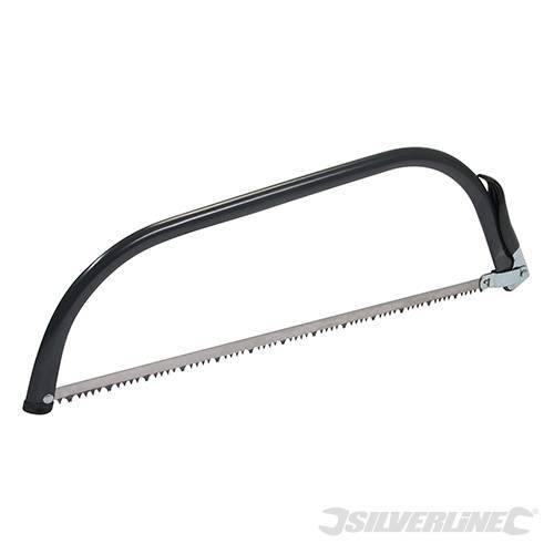 Sega ad arco con lama in acciaio da 600 mm e 750 mm Silverline - 600 mm